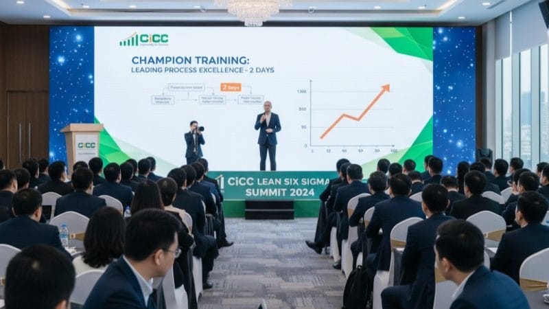 khóa học chứng nhận lean six sigma