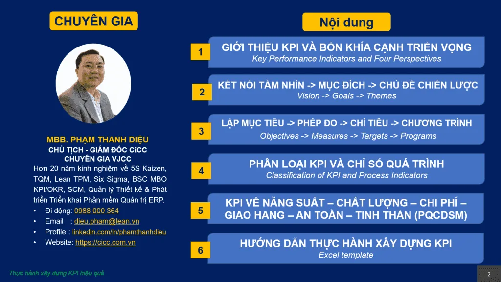 Dựng KPI PQCDSM tại Jinyu Tire Vietnam