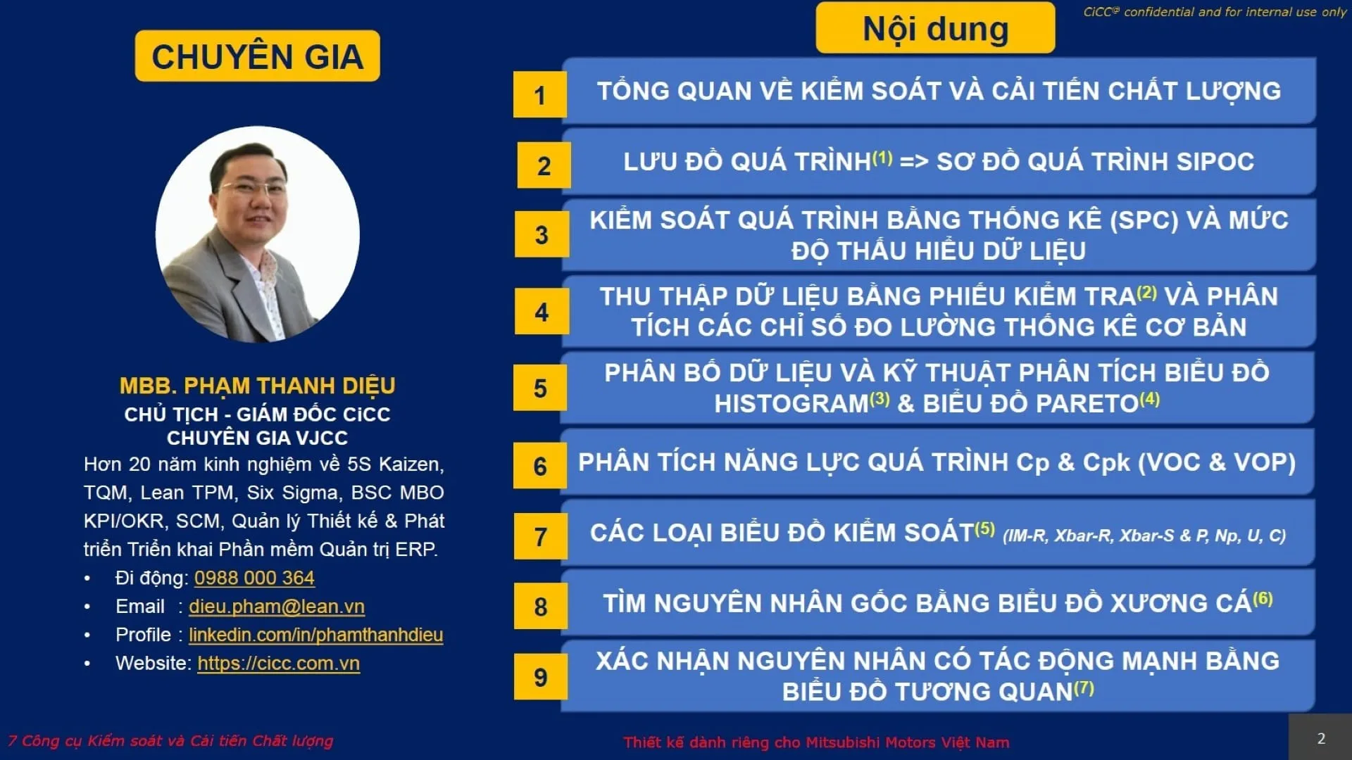 khóa học 7 qc tools