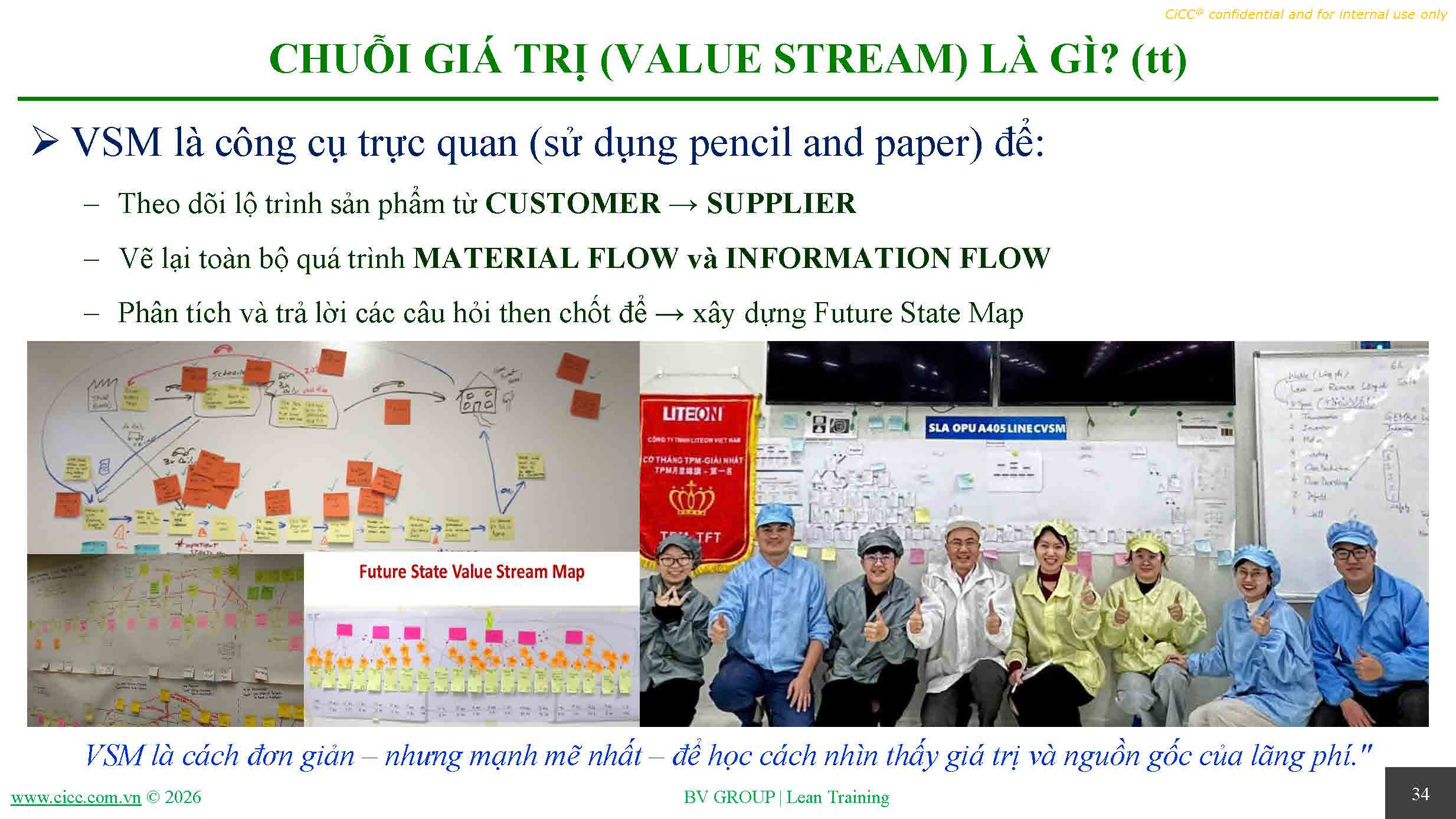 Chuyên gia tư vấn Lean Six Sigma CiCC thực chiến tại Gemba