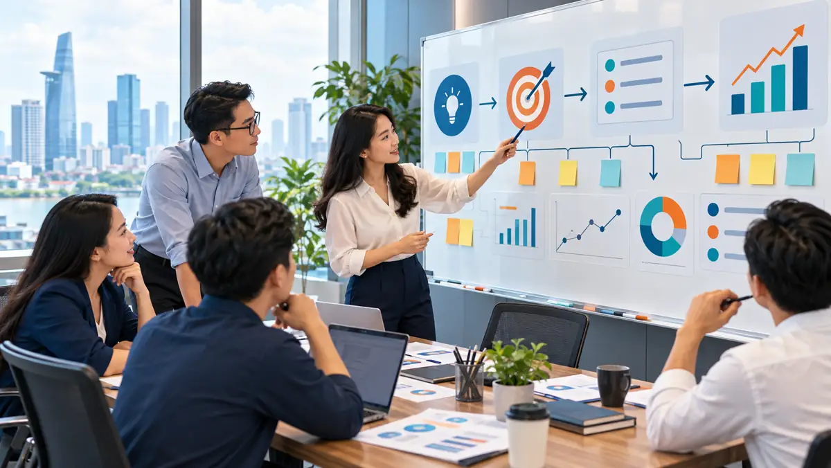 OKR là gì: kết nối mục tiêu Objective với kết quả then chốt Key Results