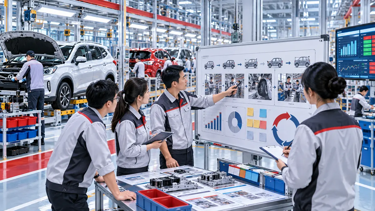 Bối cảnh sản xuất ô tô Mitsubishi Motors Vietnam và khung phân tích Lean Manufacturing