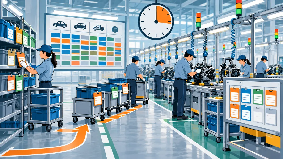 Just In Time là gì: dòng sản xuất JIT với Kanban Heijunka và Pull System