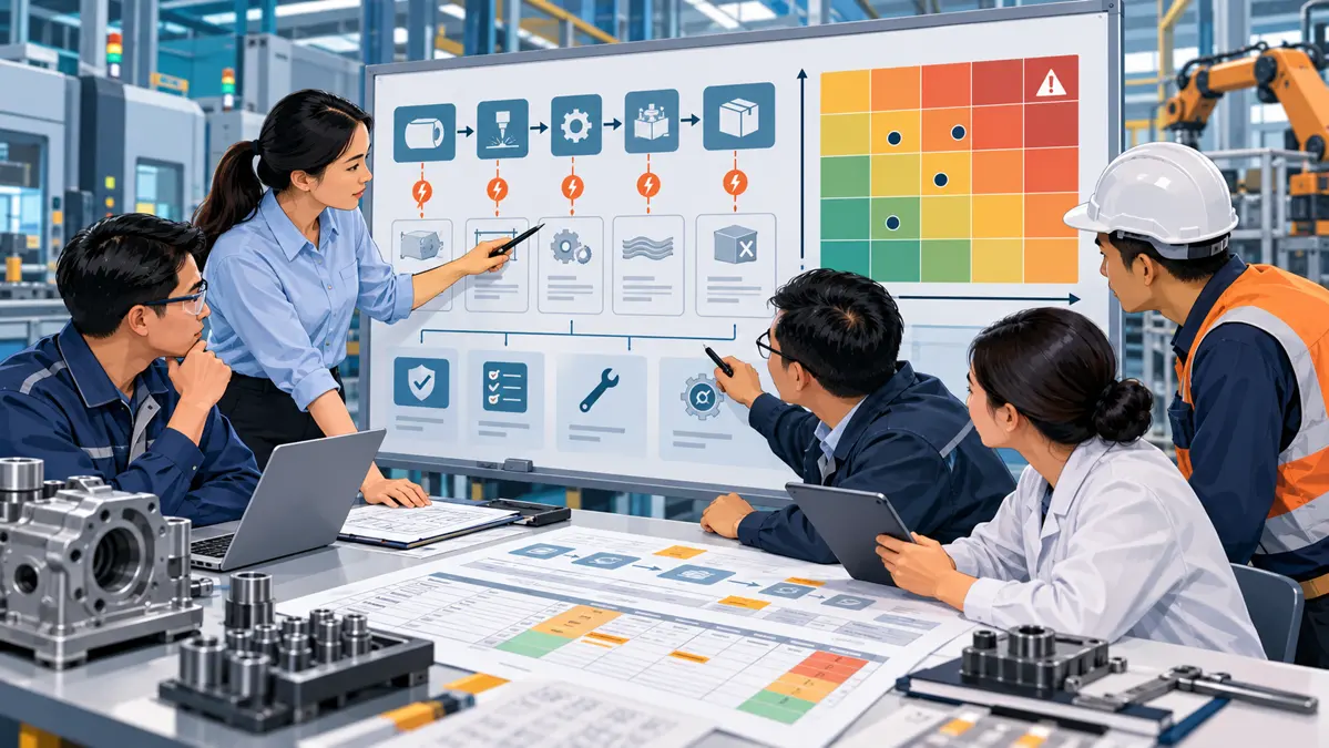 Nhóm kỹ thuật phân tích rủi ro FMEA trên ma trận mức độ và kiểm soát