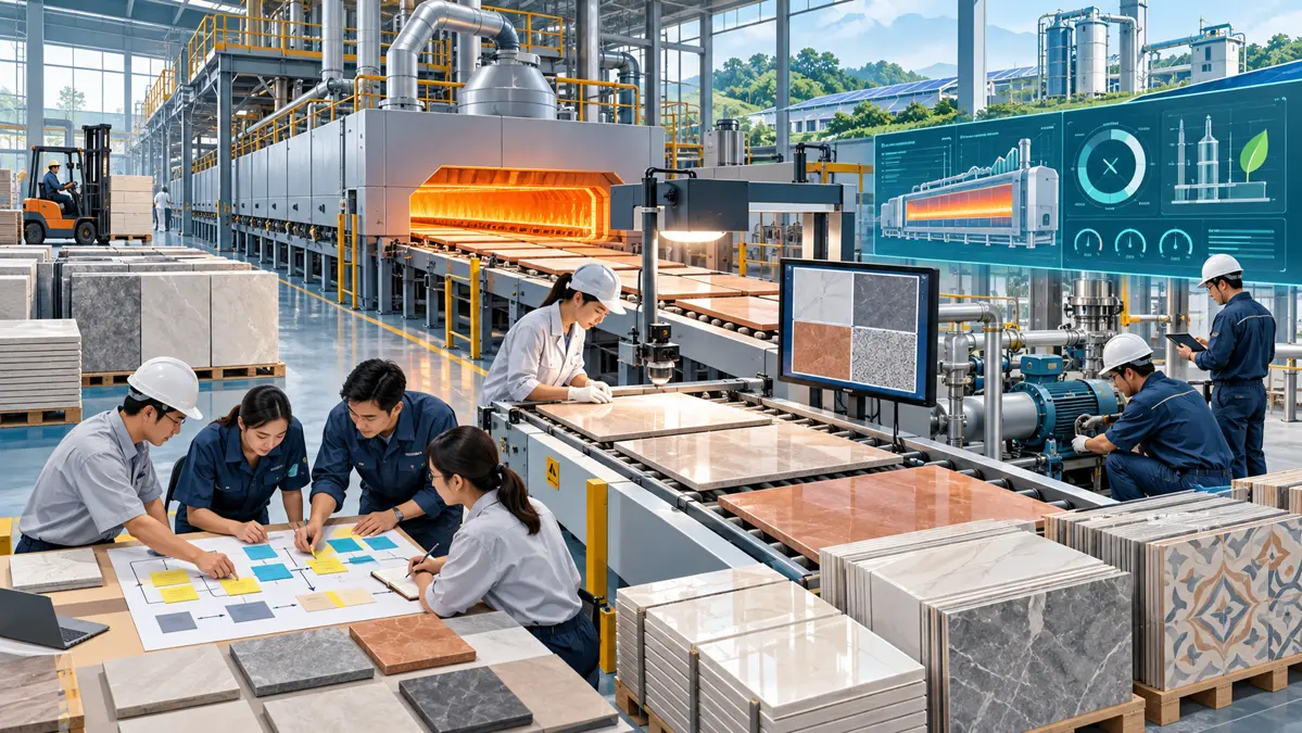 Nhà máy gốm sứ triển khai Lean Six Sigma TPM và theo dõi hiệu quả năng lượng