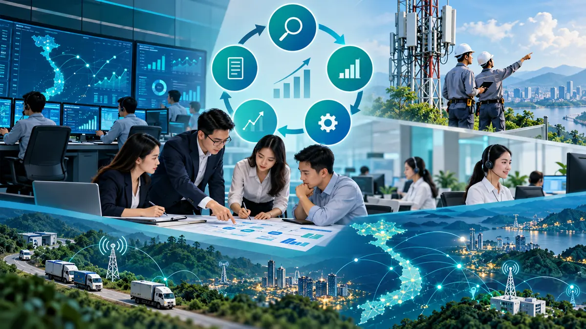 Đội ngũ Viettel phân tích Lean Six Sigma và cải tiến quy trình bằng dữ liệu